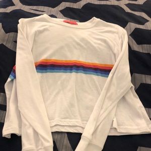 Long sleeve crop tshirt